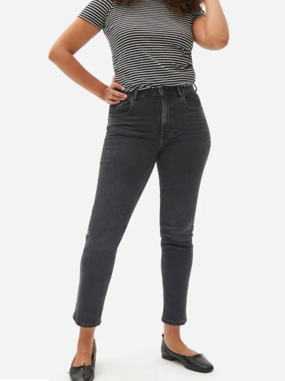 Everlane | The Curvy Cheeky Straight High-Rise Ankle Jeans | Sz 31